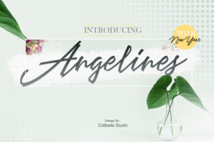 Angelines Script Font Review: Authentic Charm for Branding