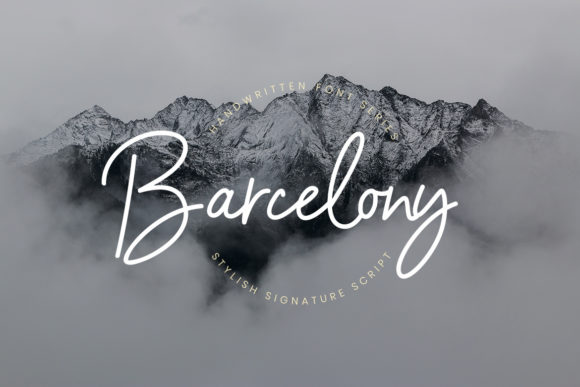 Barcelony Font Review for Web Design and Branding