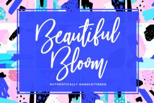 Beautiful Bloom Font: Elevate Digital Campaigns