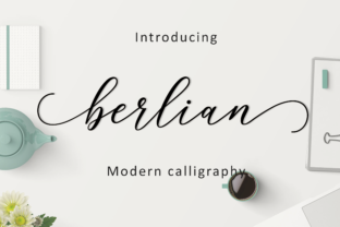 Berlian Script Font: Elevating Handmade Labels & Packaging