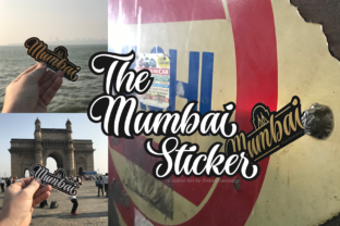 Discover The Mumbai Sticker: A Bold and Stylish Typeface