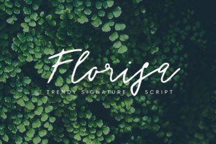 Florisa: A Hand-Lettered Font for Stunning Campaigns
