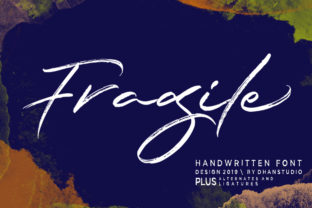 Fragile Script Font: Adding Texture to Editorial Layouts
