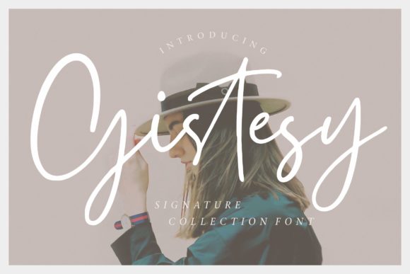 Gistesy Font: Adding Sweet Handwritten Charm to Brand Identity