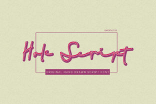 Hole Script Font: Bold Handwritten Type for Campaigns