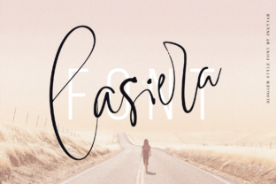 Lasiera Script Font Review for Editorial Design