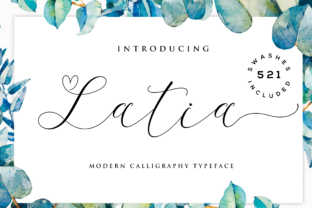 Latia Script Font: Elevating Editorial Layouts