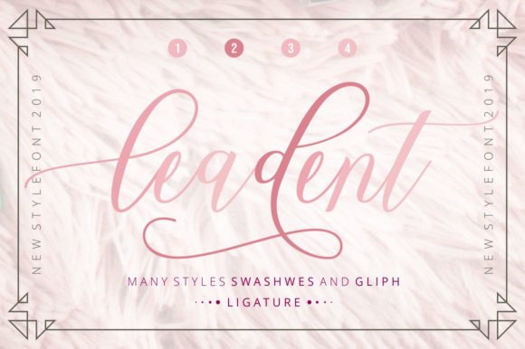 Leadent Script Font: A Web Designer’s Layout Review