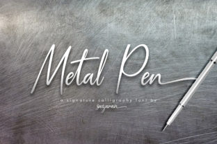 Metal Pen Script Font: Elevating Small Business Branding