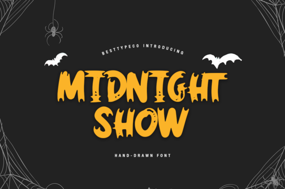 Midnight Show Font Review: A Bold Handwritten Typeface