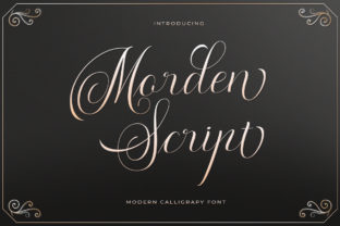 Morden Script Font Review: Elegant Calligraphy for Branding