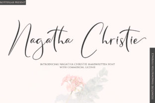 Nagatha Christie: A Handwritten Font for Eye-Catching Campaigns