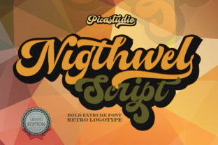 Nigthwel Script Font: Adding Vintage Charm to Branding