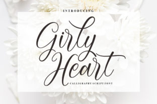 Transform Your Brand with Girly Heart: A Charming Script Font