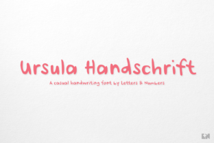 Ursula Handschrift Font: A Friendly Script for Branding