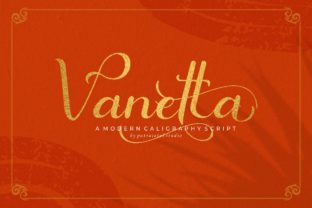 Vanetta Font: Elegant Script for Handmade Labels