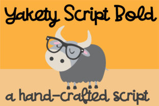 Yakety Script Font for Engaging Editorial Design